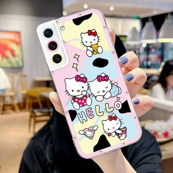 Cartoon H-Hello K-Kitty Cat Clear Phone Case For Samsung Galaxy A03 A04 A05 A05S A11 S10 S20 S21 S22 S23 S24 FE PLUS ULTRA Case Gift Festivals