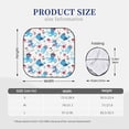 thumbnail image 3 of Haiem Party Shark Cute Car Windshield Sun Shade (2 Pieces) Foldable Windshield Sun Shade Car Accessories for Truck SUV Pickup-Small, 3 of 7