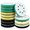 black、yellow、green, variant on 10 Pack 5" 8 Holes Hook and Loop Interface Pads, Foam Buffer Sanding Pad for Orbital Sander Polishing
