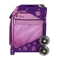 thumbnail image 4 of Zuca Sac de Sport en Velours avec Insert et Cadre Violet avec Roues Clignotantes, 4 of 6