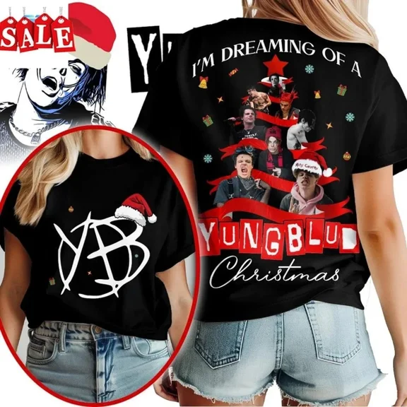 Yungblud Christmas Shirt, I’m Dreaming of A Yungblud Christmas T-Shirt