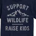 thumbnail image 3 of Instant Message -Support Wildlife Raise Kids - Men's Short Sleeve Graphic T-Shirt, 3 of 6