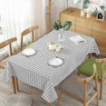 thumbnail image 4 of Table Cloth for Home Linen Cotton Plaid Stripe Dining Tablecloth Kitchen Decorative Rectangular Coff, 4 of 5