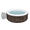 Madrid Spa, variant on SaluSpa Hollywood AirJet Inflatable Circle Hot Tub Spa with Color-Changing LED Lights 4-6 Person with Pump #P08411