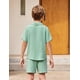 thumbnail image 4 of Traje coordinado Arshiner para niños pequeños, verano, 2 piezas, 4 of 6