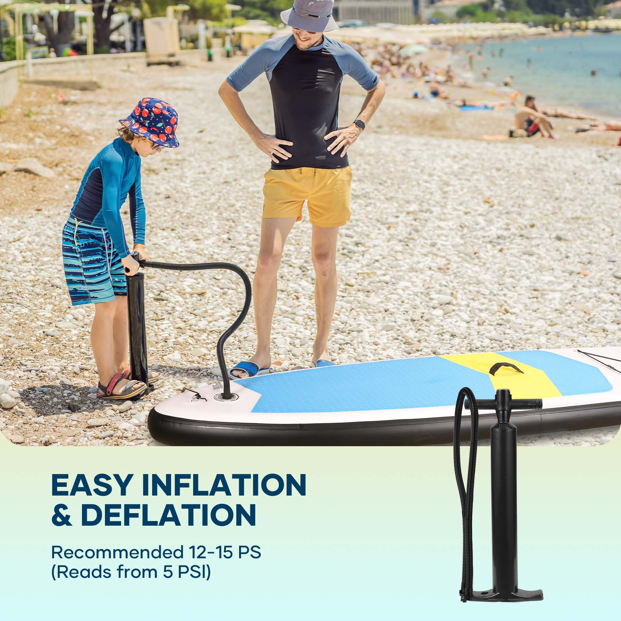 Naipo 10ft Inflatable Stand Up Paddle Board photo 2