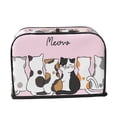 thumbnail image 2 of Lsque Cute Cats Print 2 Slice Toaster Cover , Kitchen Appliance Dustproof Protector , Toaster Protector Dustproof Kitchen Appliance Cover, 2 of 7