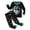 Black, variant on Wenfanal Pajamas For Boys Long Sleeves 2-Piece PJs Set Kid Comfy Sleepwear,Newborn Infant Baby Clothes,Children's Boys Girls Pajamas Long Clothes Long Pants Clothing Sweat Boys Suit Size 3,Black
