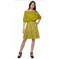 thumbnail image 1 of Moomaya Jupes Imprimées pour Femmes Jupe Courte en Coton d'Été Vêtements, 1 of 6