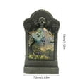 thumbnail image 3 of Diceymbol alloween Candle Lamp, Battery Operated Night Light, 5.11x2.95 Inch Desktop Decor, 3 of 6