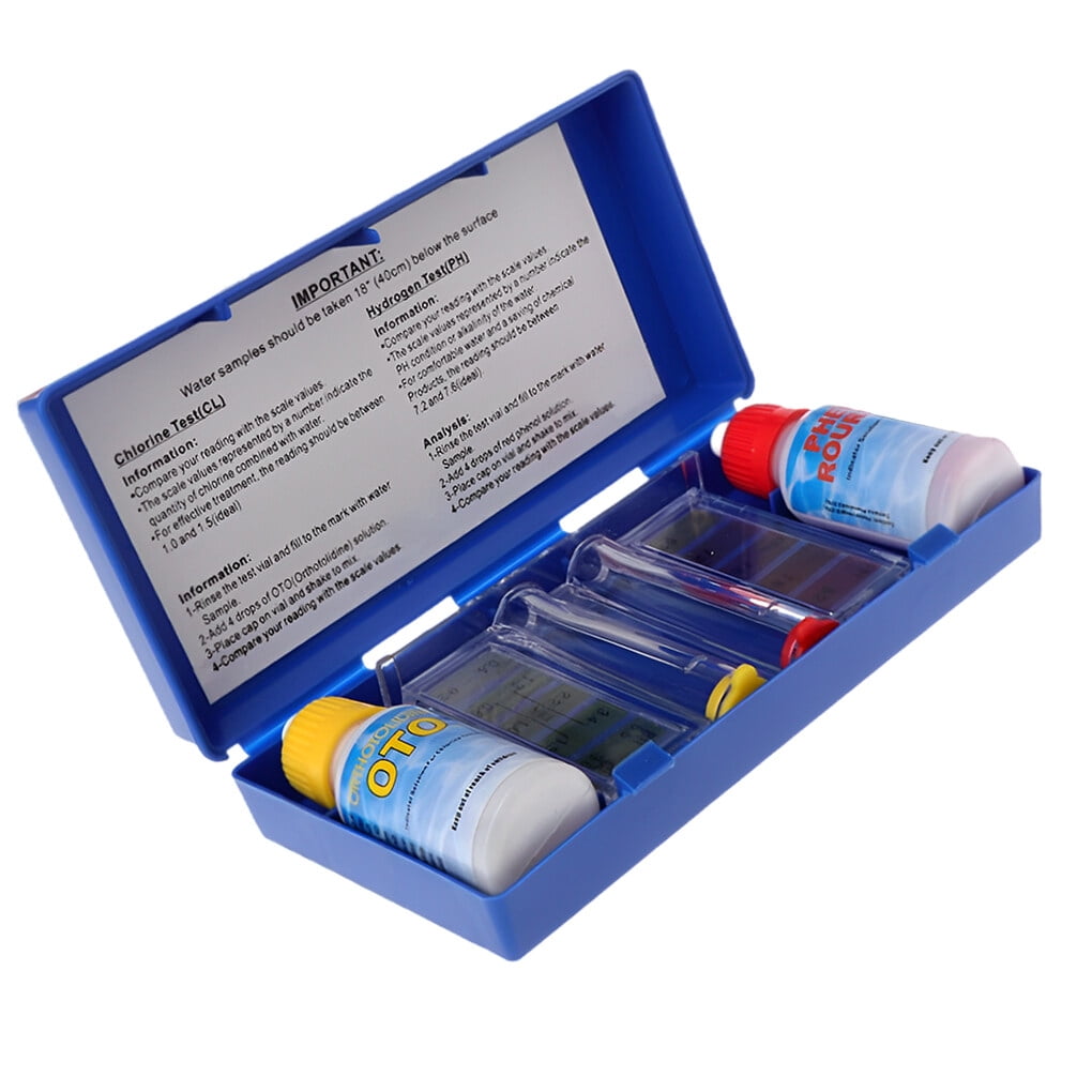 Swimming Pool Test Kit Water Quality Practical and Tester Accurate ...