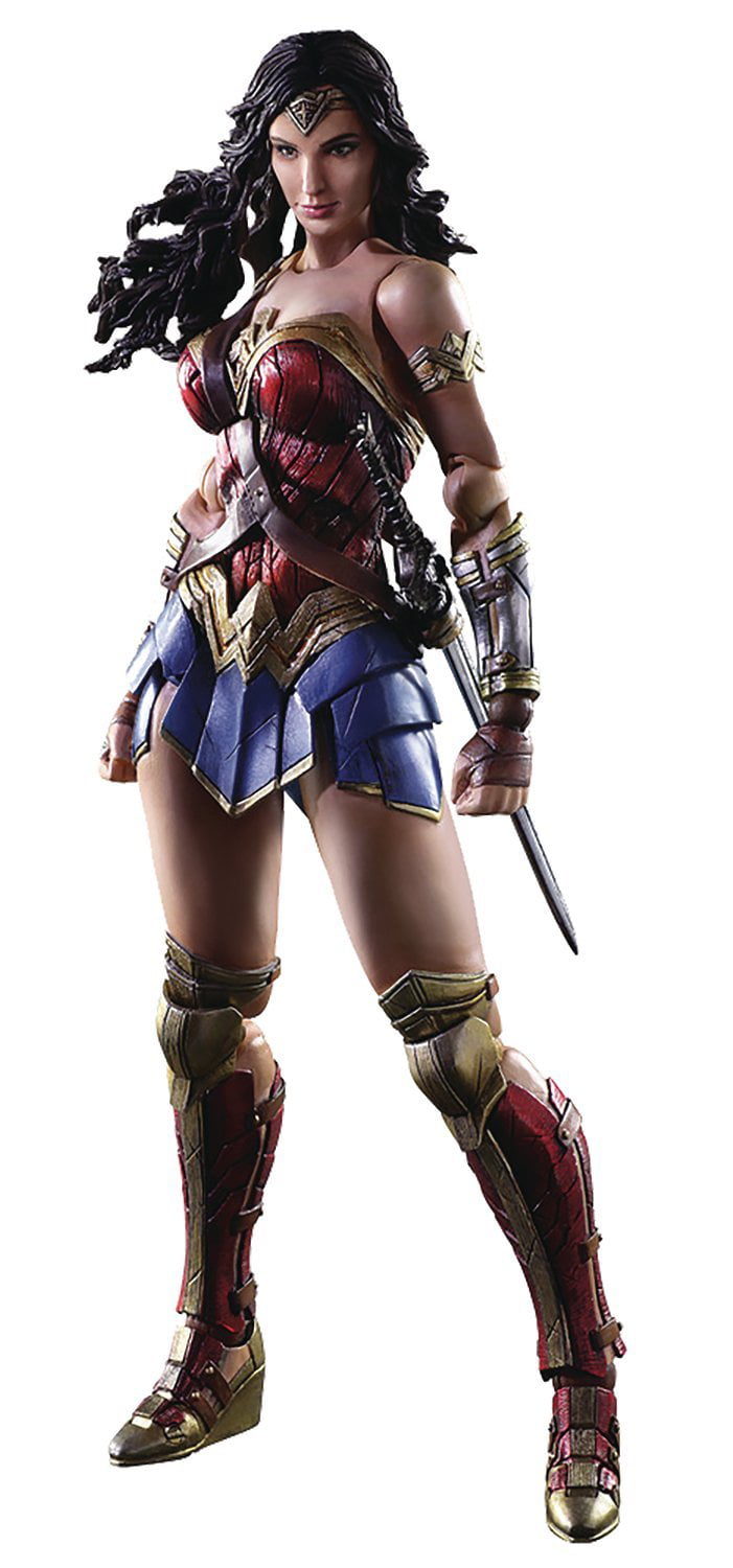 No 4 Wonder Woman Play Arts Kai Action Figure DC Square Enix Batman V Superman for sale online 