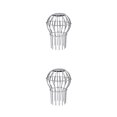 thumbnail image 1 of Ounissouiy DOWN PIPE GUTTER BALLOON PIPE GUARD ANTI FILTERS STRAINER  BLOCKAGE 2piezas 62 mm, 1 of 1