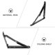 thumbnail image 3 of FUEENIRVA 2Ud Soportes Plegables De Hierro Para Repisa En Pared Color Negro Con Alta Capacidad, 3 of 8