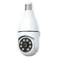 thumbnail image 1 of Cámara IP WIFI de Hogar Inteligente con Bombilla de Luz PTZ, 1 of 3