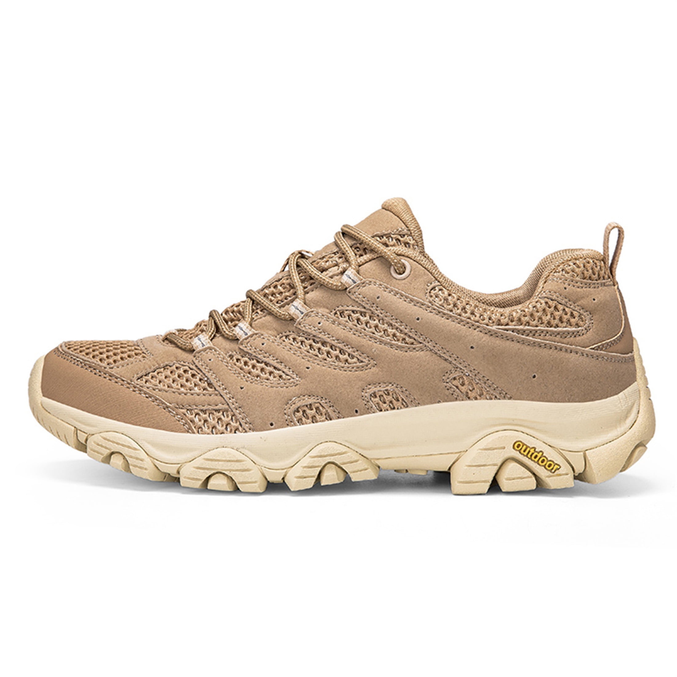 YOURDIARY Womens Mens Low Top Hiking Shoes Lightweight Breathable Mesh Walking Sneakers Trekking Trails Outdoor Shoes