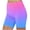 Light Blue, variant on Women's Stretch Sport Shorts Summer Comfy High Waiste Beach Short Gradient Bottoms Swimsuits