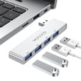 thumbnail image 1 of Hub USB 3.0 MOGOOD para Portátil Expansor Multipuerto en Azul, 1 of 6