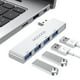 thumbnail image 1 of Hub USB 3.0 MOGOOD para Portátil Expansor Multipuerto en Azul, 1 of 6
