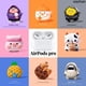 thumbnail image 2 of Airpods pro TWS Auriculares Bluetooth inpods 13 + Funda Protectora Para, 2 of 4