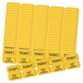thumbnail image 2 of EeaseCA 100pcs Raffle Tickets Amusement Park Tickets Universal Tickets Tickets Label, 2 of 8