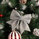 thumbnail image 5 of Christmas Day Gifts For Girls And Women Bow With Ponytail Holders Complete Your Cheerleader Outfit Uniform Strong Hair Ties Bands Elastics Two Packs, 5 of 6