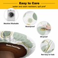 thumbnail image 3 of Elastic Fitted Round Tablecloth, Sage Green Polka Dots Waterproof Stretch Table Cover for 45"-54" Tables, Modern Abstract Art Washable Outdoor Tablecloths for Patio, Picnic, Camping, 3 of 9