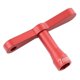 thumbnail image 1 of Llave de tuercas de rueda con mango en T de 7 mm con casquillo hexagonal para coches RC, para el mantenimiento de llantas y neumáticos de coches RC. Rojo, 1 of 9