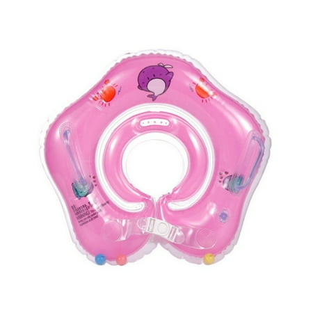 Baby Swimming Neck Ring Baby Accessories Inflatable Baby Swimming Ring Float Ball Pool Accessories for 1-18 Months Baby Kids or Pets ()