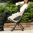 thumbnail image 6 of Uxgjfwu Folding Chair Portable Camping, Lightweight Fishing Chair, Outdoor Lawn Chair for Picnic Barbecue Beach, 6 of 7