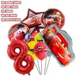 thumbnail image 3 of Decoración de cumpleaños de Disney Cars Dibujos animados Rayo Mcqueen Fiesta Platos de papel Servilletas Vasos Globos Suministros para eventos Baby Shower Niño, 3 of 5