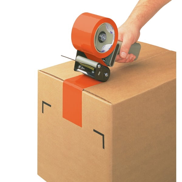 Tape Logic® Carton-Sealing Tape, 3" Core, 3" x 55 Yd., Orange, Pack Of 24