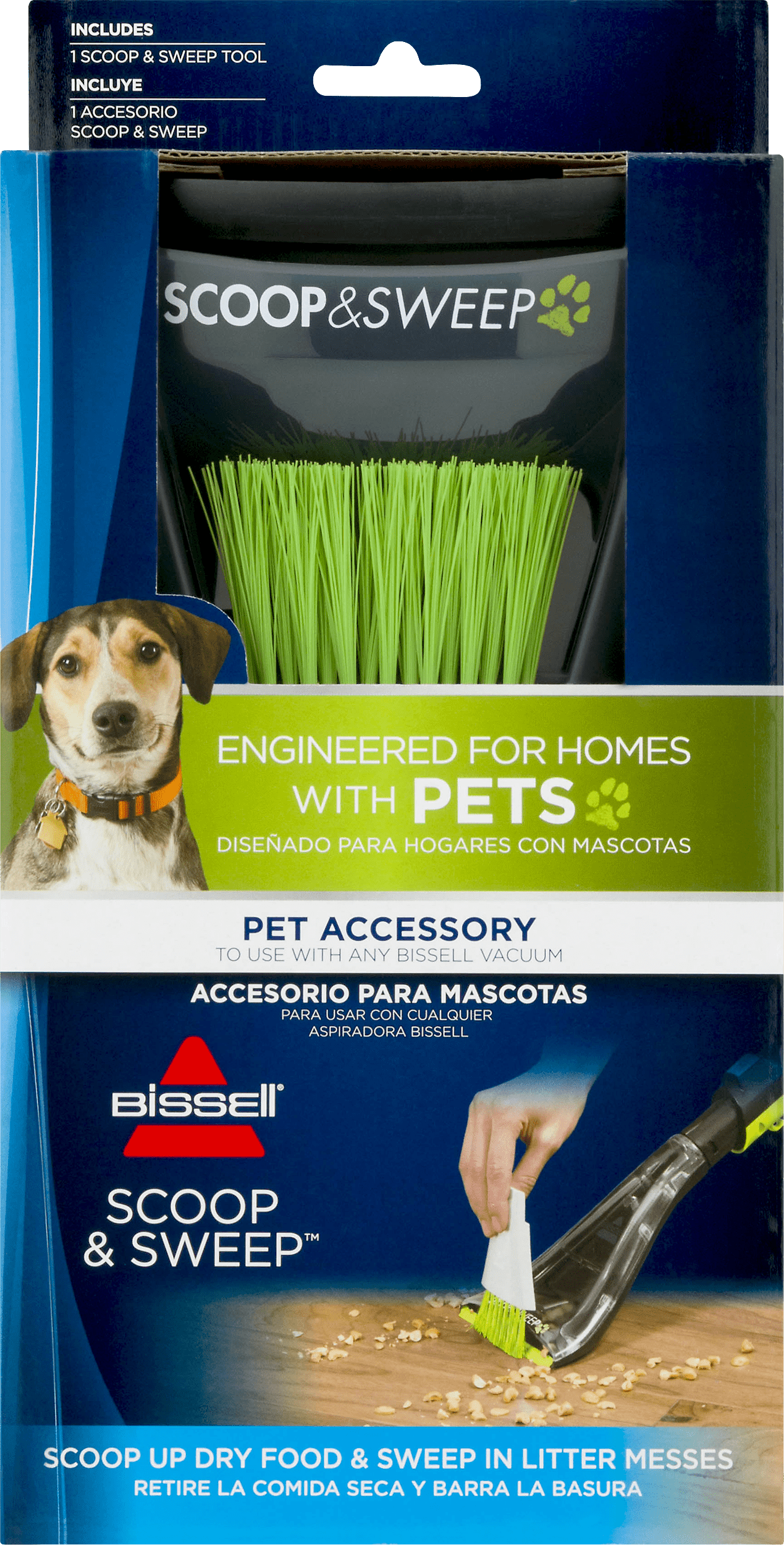 Details about   NIB Bissell Vacuum Scoop & Sweep 2-Piece Tool Pet accessory Model # 1870 
