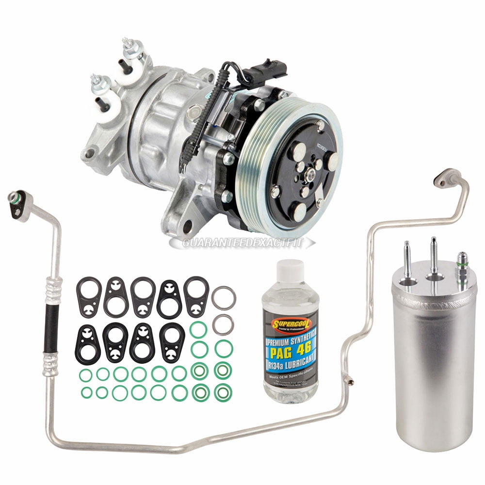 For Jeep Liberty 2002 2003 2004 2005 OEM AC Compressor w/ A/C Repair