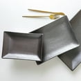 thumbnail image 4 of Stone Lain Valencia 3-Piece Service Plate Set Porcelain, Metallic Grey, 4 of 6