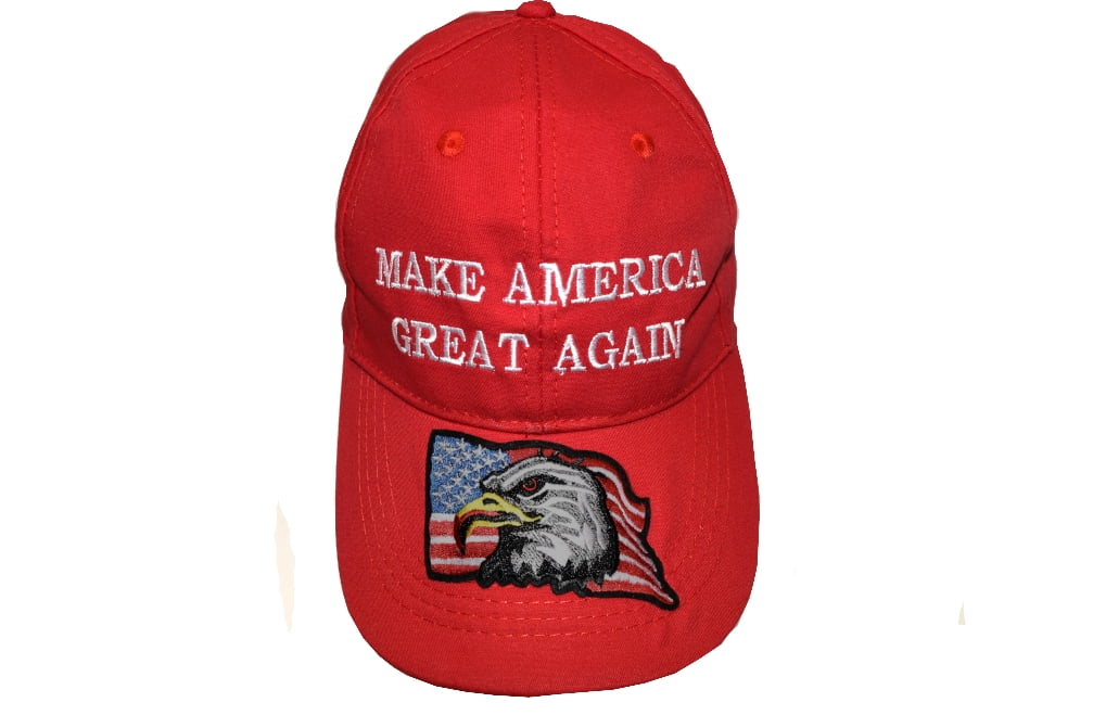 Keep America Great Embroidered Red Dog Bandana Over The Collar Style Maga Pet Scarf For Trump Supporters Dogs Pet Supplies