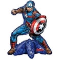 thumbnail image 2 of Avengers Birthday Party Balloon Bouquet Decorations with Captain America Table Topper, 2 of 7