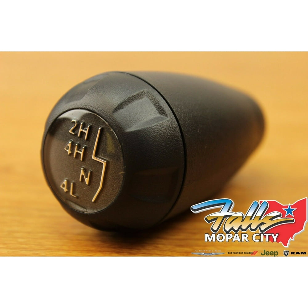 20072018 Jeep Wrangler JK Transfer Case Gear Shift Knob Vinyl Mopar