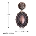 thumbnail image 3 of Aretes Montana West RCE-1069BZ Vintage Occidental en Plata, 3 of 5