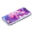 thumbnail image 3 of Dteck Phone Case Compatible with iPhone SE 2022, iPhone SE 2020, iPhone 8, iPhone 7,Marble Pattern IMD Shockproof Silicone Soft Flexible TPU Slim Lightweight Protective Cover,Purple Marble, 3 of 5