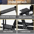 thumbnail image 6 of Marada Racing Simulator Cockpit for Logitech G920 G29, Thrustmaster T80 T150, Black, 6 of 21