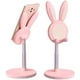 thumbnail image 1 of Bonito Soporte Para Teléfono Con Diseño De Conejito, Soporte Para Teléfono Móvil De Escritorio Compatible Con Todos Los Teléfonos Móviles/Tabletas. Jormftte WMSS-100, 1 of 7