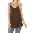 thumbnail image 1 of TheLovely Women & Plus Front and Back Reversible Spaghetti Strap Flowy Cami Tank Tops, 1 of 5