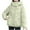 Green, variant on Winter Warm Coats for Womens Fashion Plus Size Solid Color Hooded Jacket