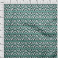 thumbnail image 3 of oneOone Georgette Viscose Tissu Imprimé Floral & Triangle BTY 42 Pouces de Large, 3 of 4