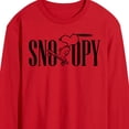 thumbnail image 2 of Peanuts - Skater Snoopy - Men's Long Sleeve T-Shirt, 2 of 5