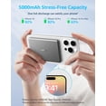 thumbnail image 3 of Power Bank decqle Air de 5000 mAh con carga inalámbrica magnética, 3 of 7