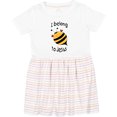 thumbnail image 3 of Inktastic I Belong to Jesus Girls Toddler Dress, 3 of 5