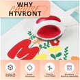 thumbnail image 2 of HTVRONT 12" x 6FT Yellow HTV Vinyl 3D Puff Heat Transfer Vinyl With Telefon Sheet For Silhouette, 2 of 19