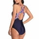 thumbnail image 5 of Charmo Traje de baño de una pieza para mujer Bañador deportivo Racerback, 5 of 6